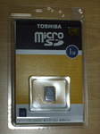 TOSHIBA MicroSD 1GB